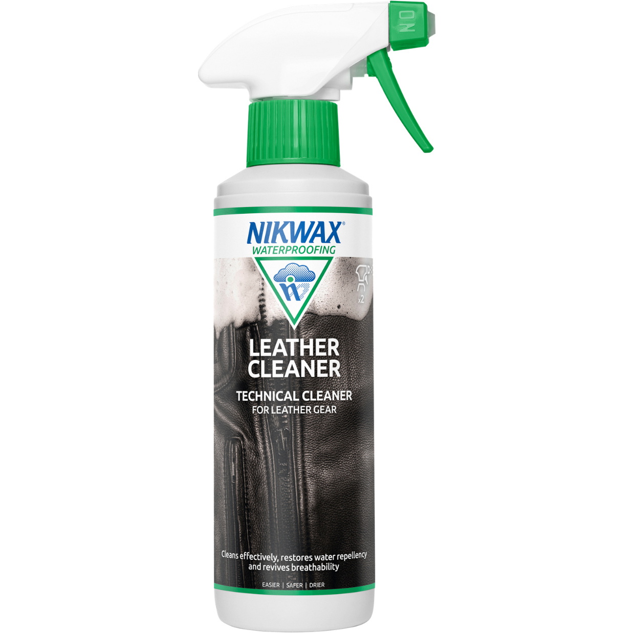2025 Nikwax Leather Cleaner Spray-On 300Ml NW300481